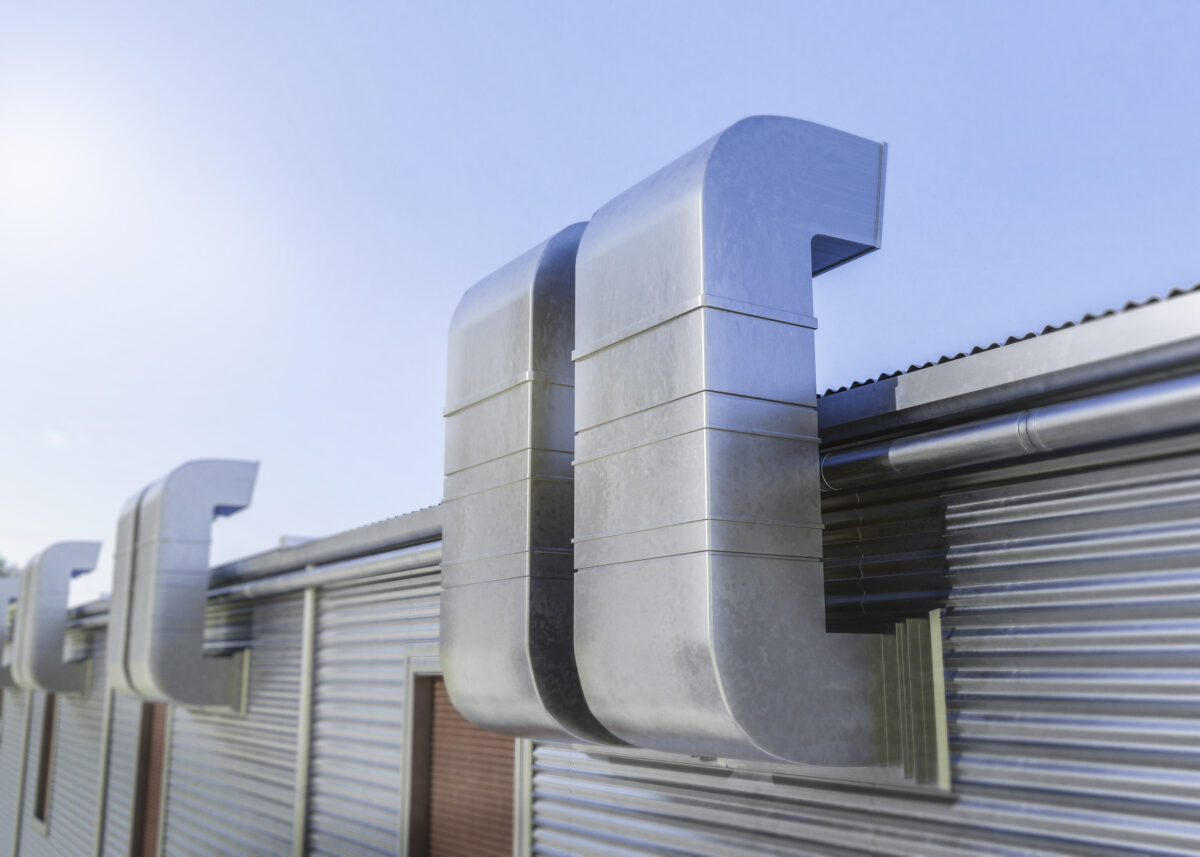 d rendering ventilation system