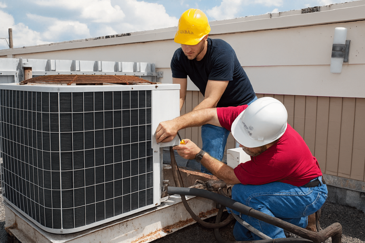 HVAC installation in Concord